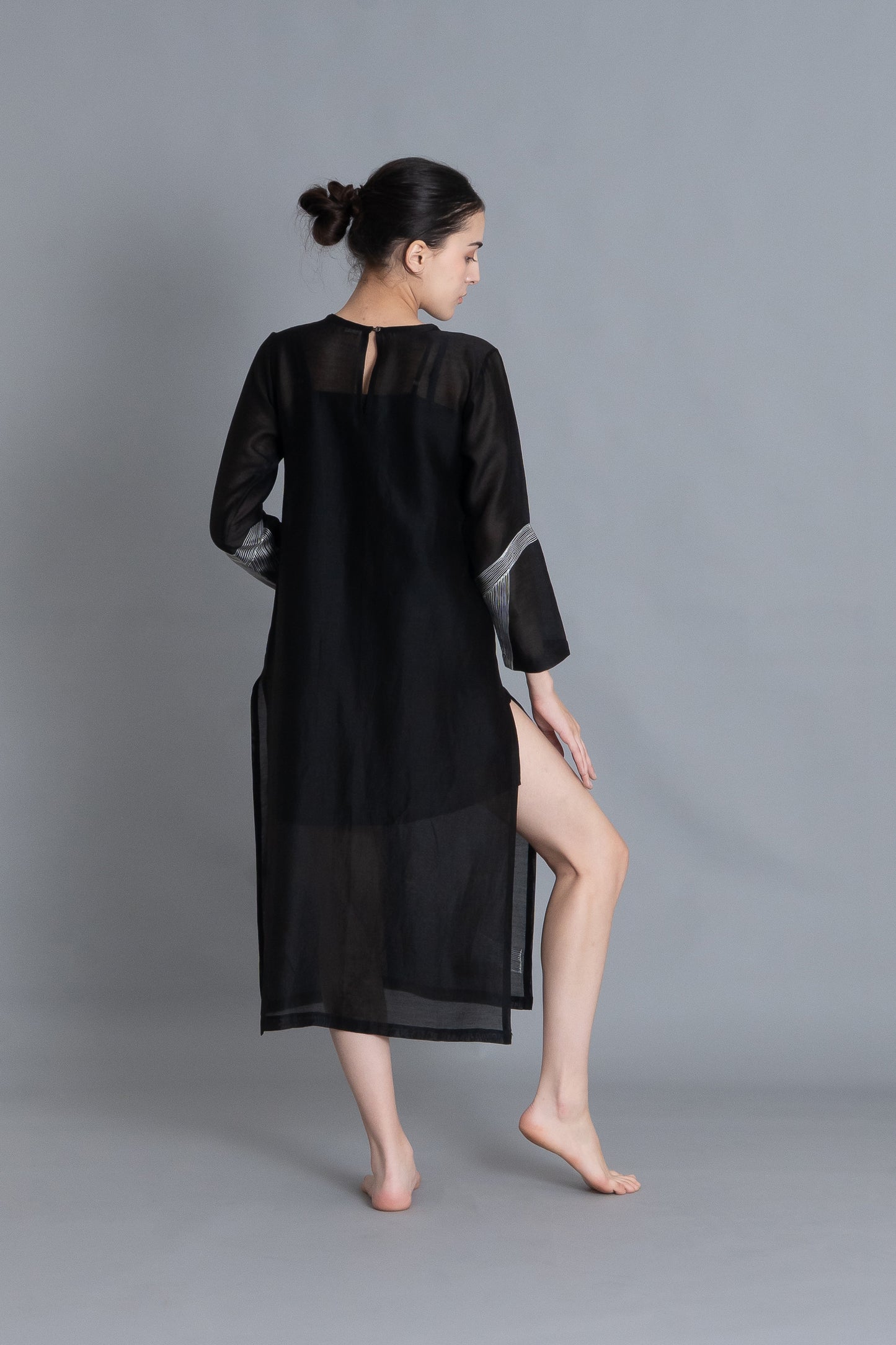 Khat Pantone Embroidered Dress