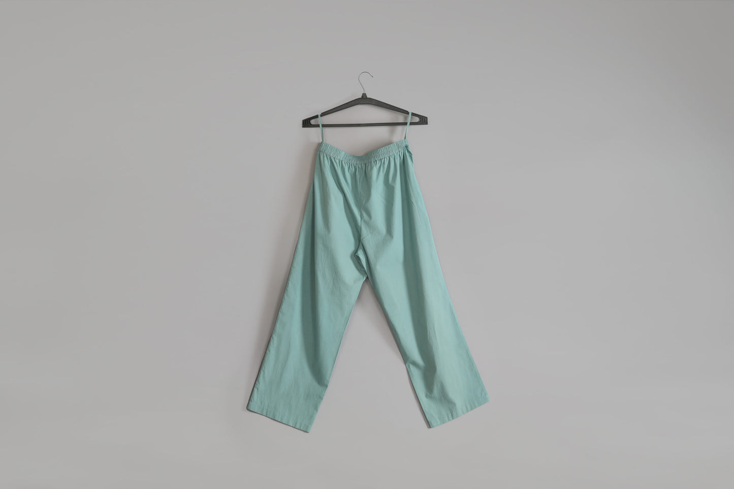 Topaz green poplin cotton bottom