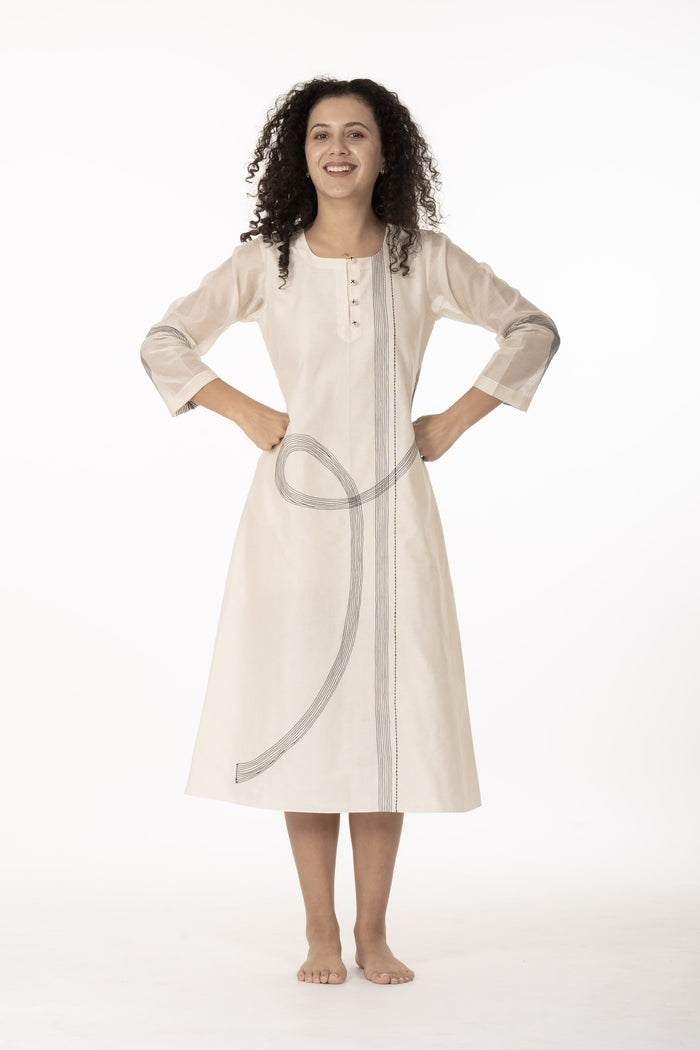 Khat Ivory Dress