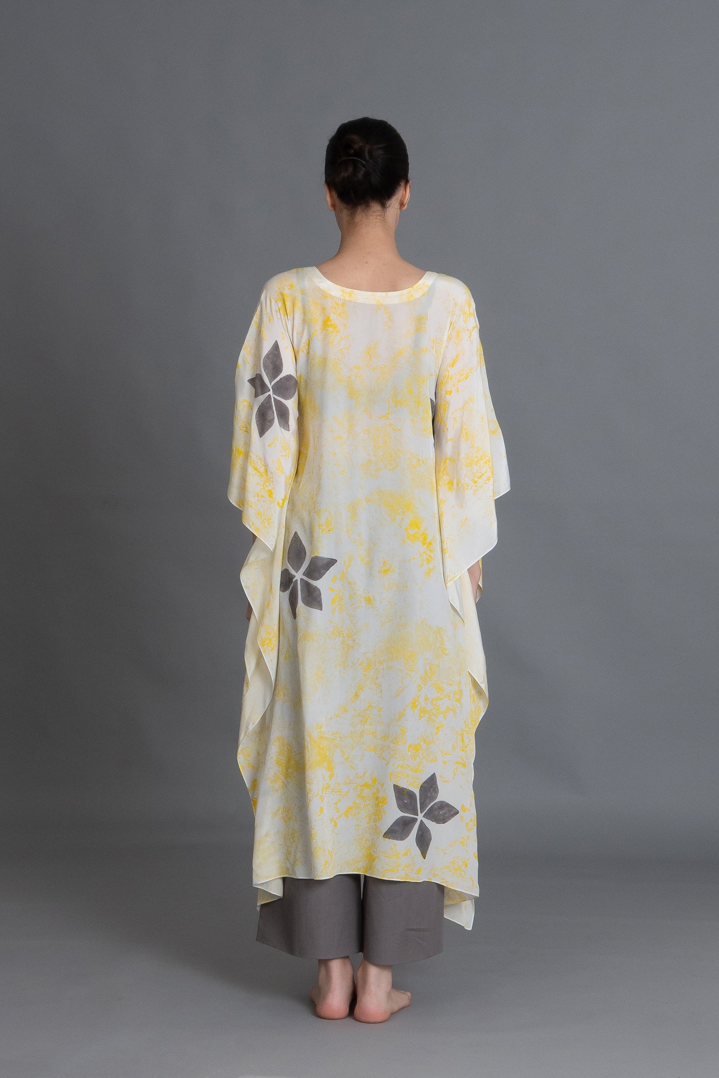 Crezia Silk Kaftan Co-ord
