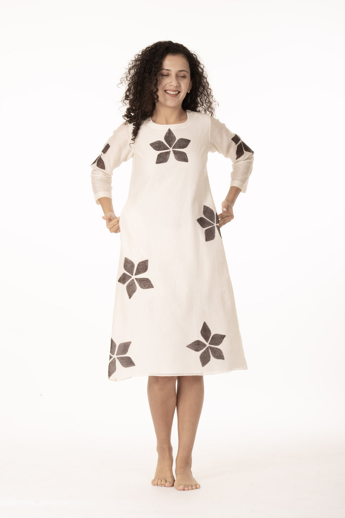 Ivory Bloom Dress