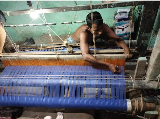 Woven by Hand, Dyed by Nature: The Beauty of Handwoven Natural Dye Fabric