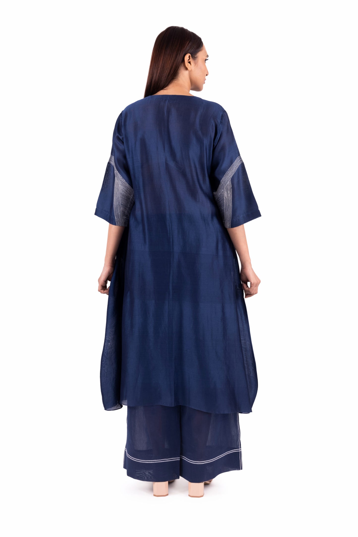 Khat Pantone Embroidery Dress Co-ord
