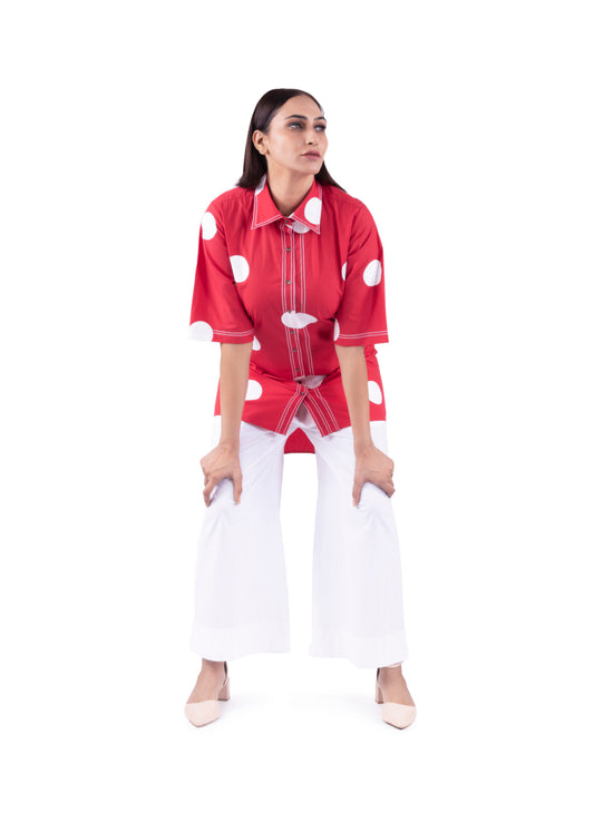 Red Shirt Co-ord
