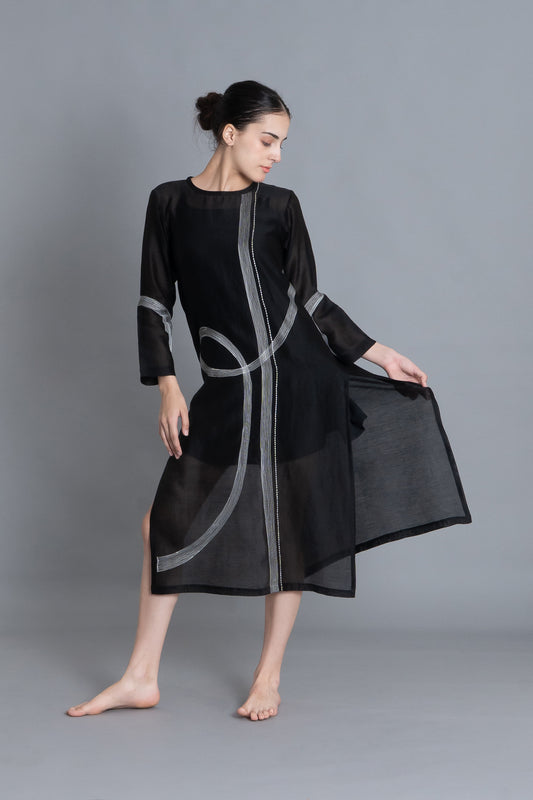 Khat Pantone Embroidered Dress