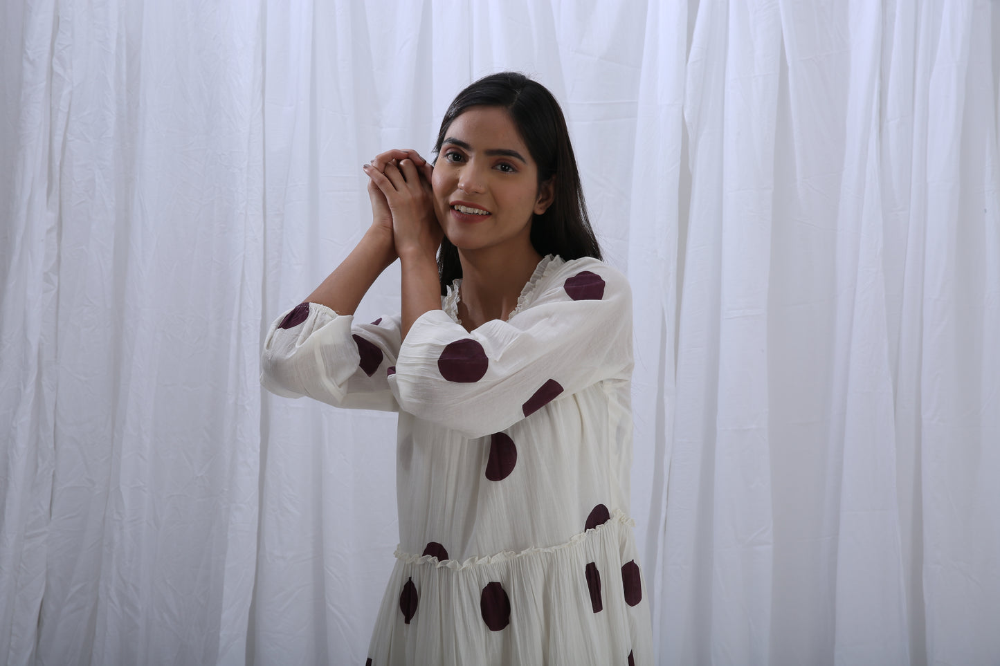 Berry Polka Turtle Dress Co-ord