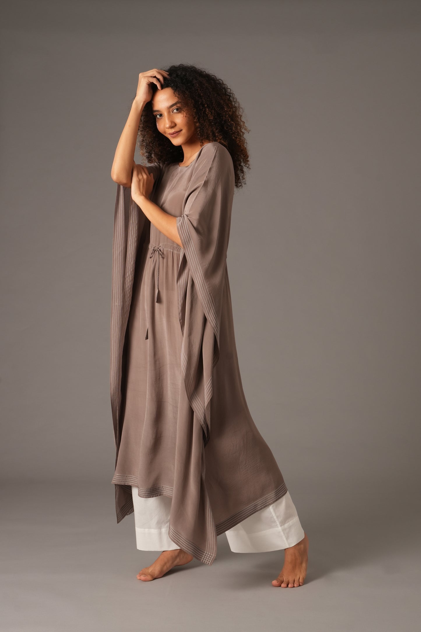 Light Brown kaftan with Pant