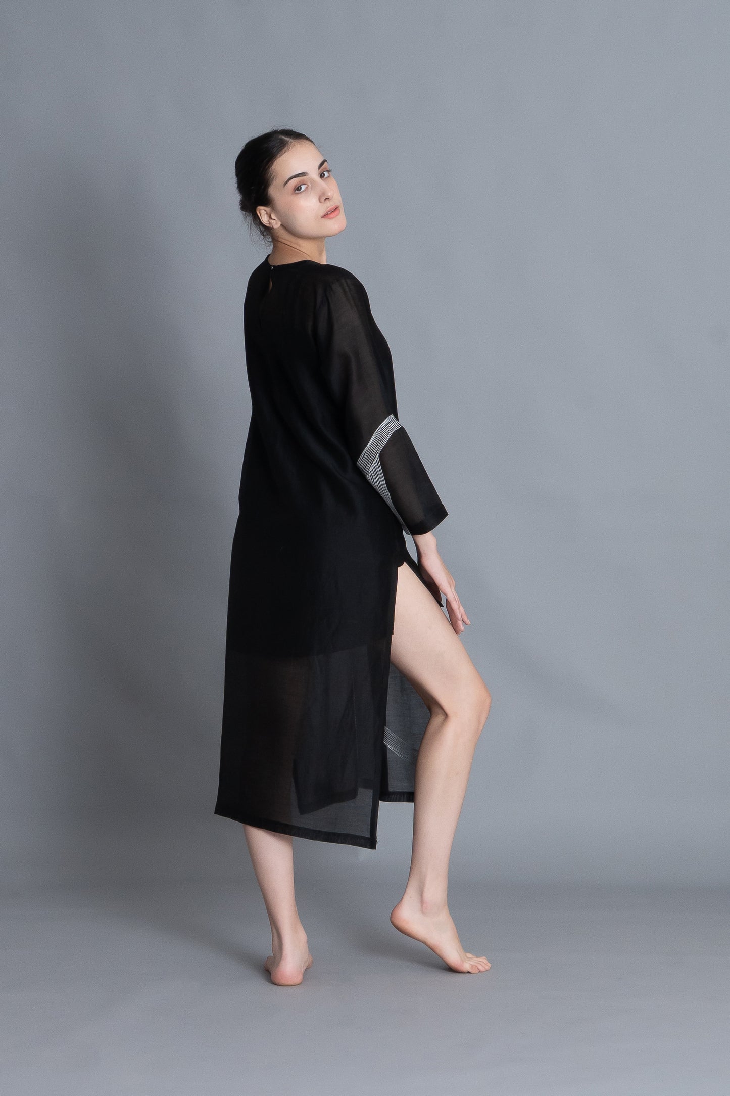 Khat Pantone Embroidered Dress