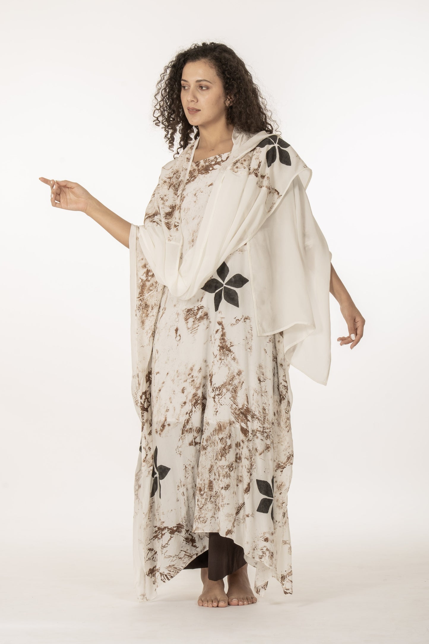 Printed Kaftan  Co-ord
