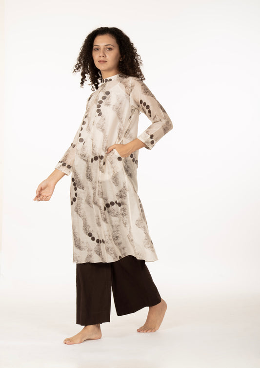 Ivory Mist Dress with Bottom
