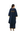 Navy Blue dubble lare flair dress co-ord